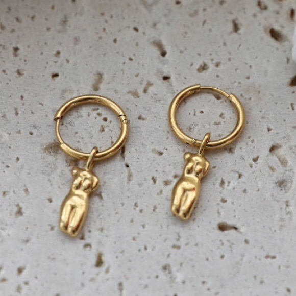 Female body earrings - Picture 5 of 6